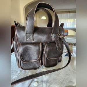 Giannini Brown leather bag